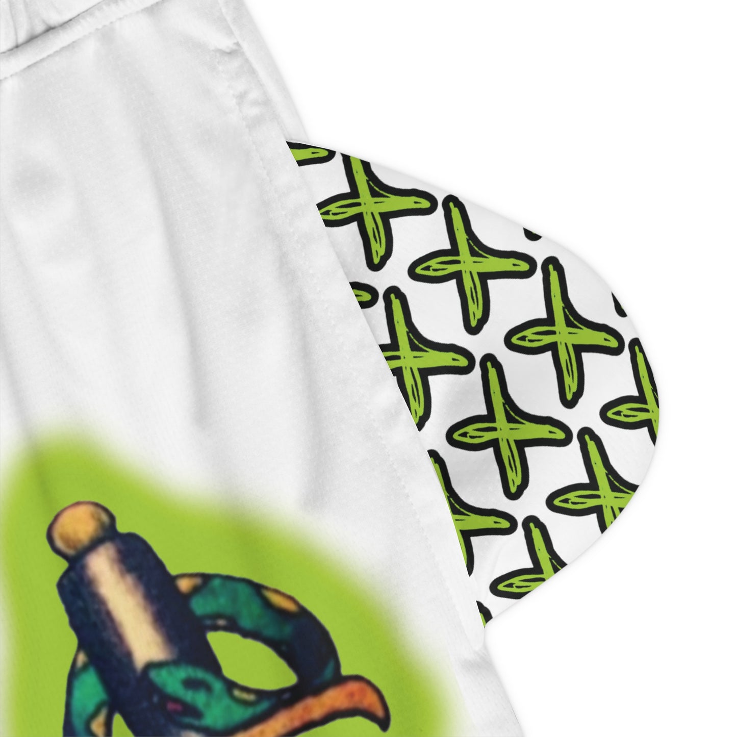 Valentine's Day Shawn Michaels Tattoo Bball Shorts