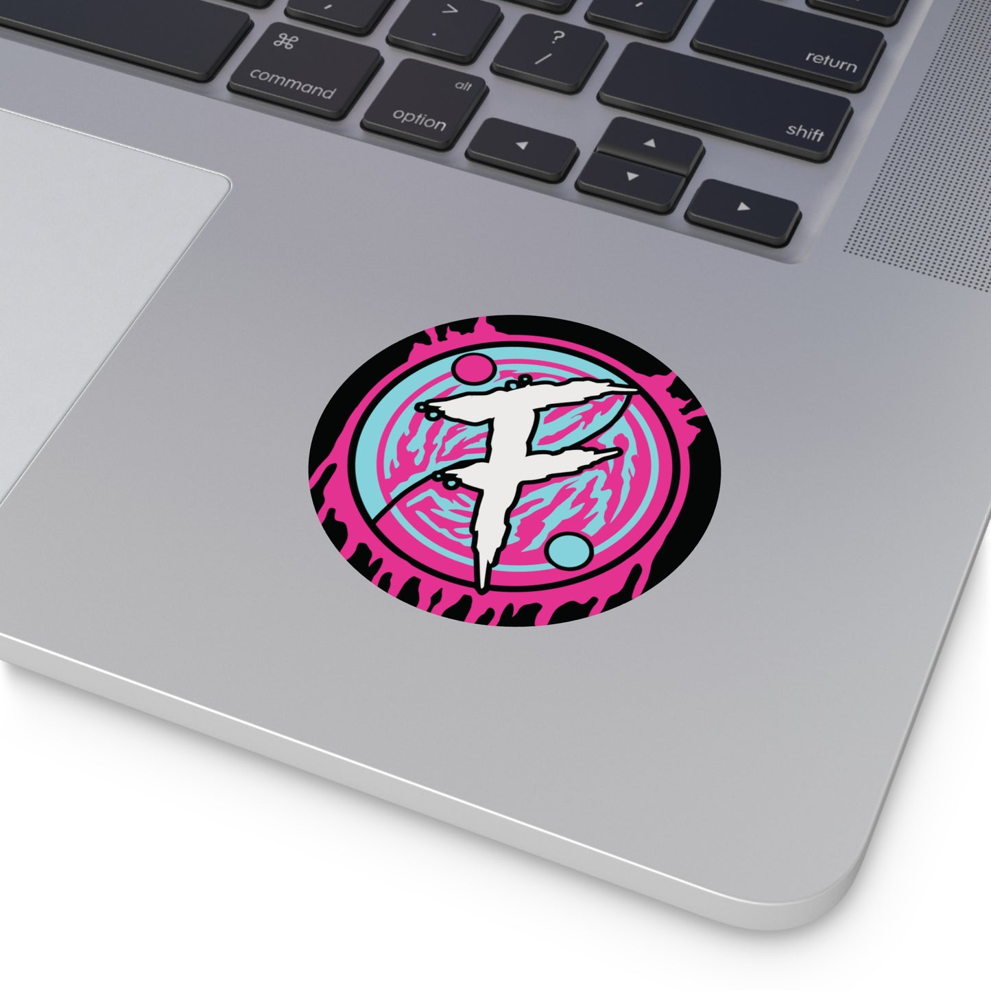 Vinyl Stickers FACADE Nin-Yang Splat Logo