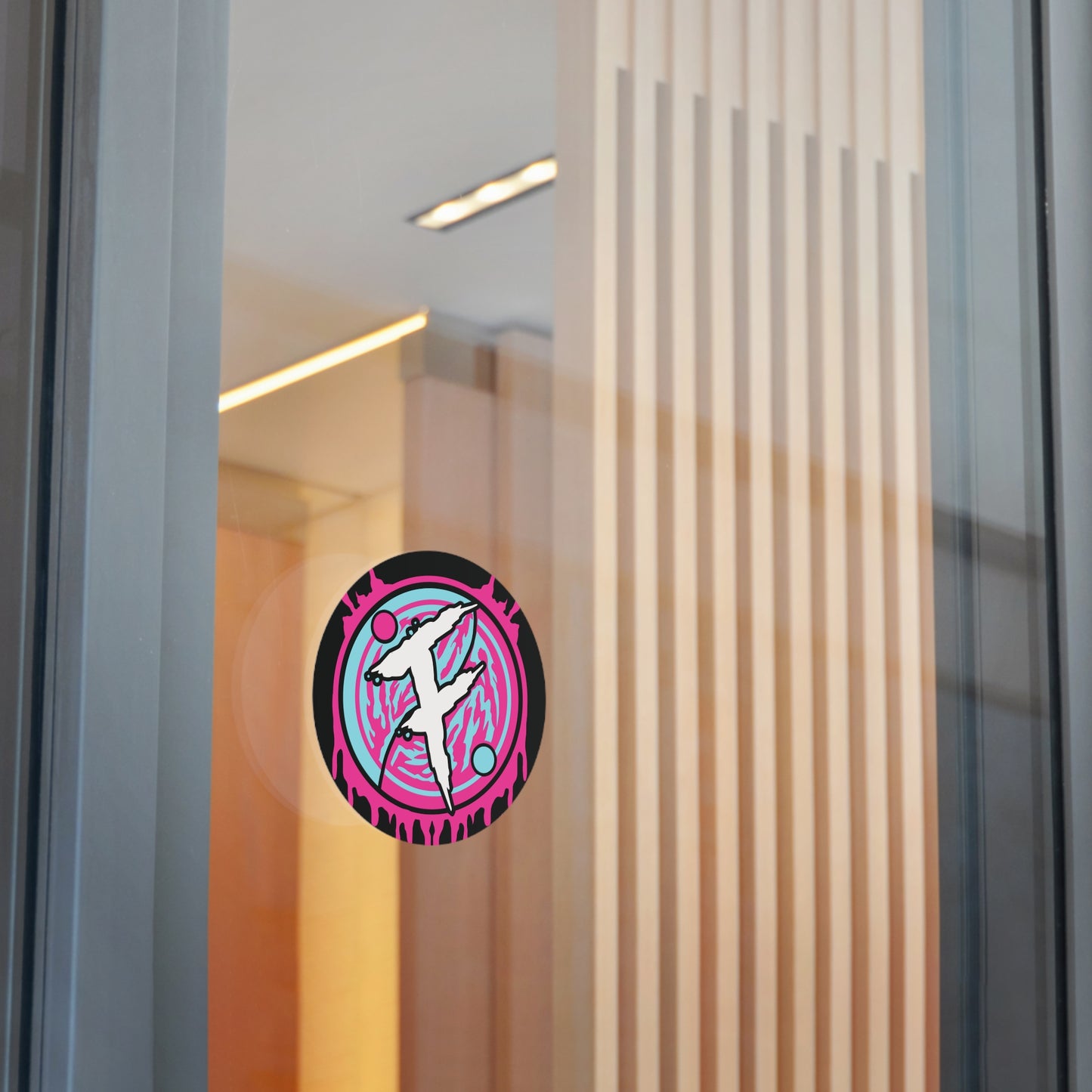Vinyl Stickers FACADE Nin-Yang Splat Logo