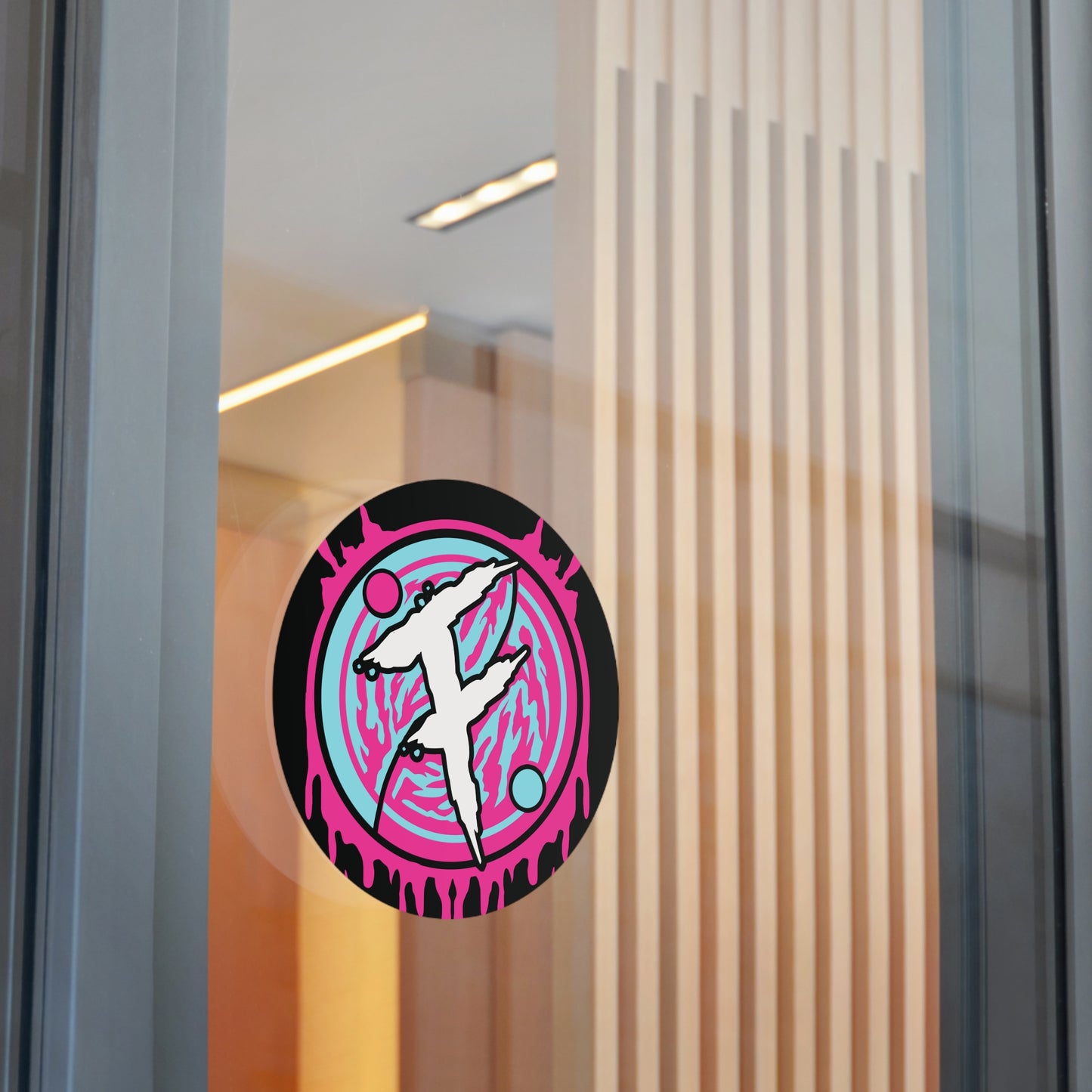 Vinyl Stickers FACADE Nin-Yang Splat Logo