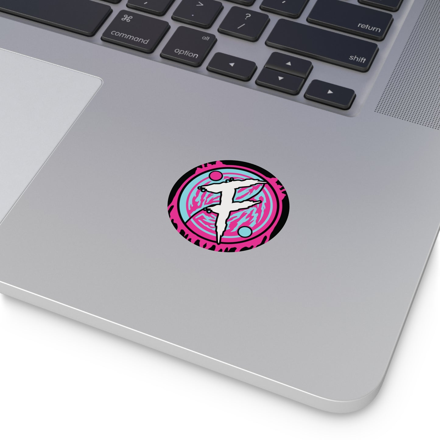 Vinyl Stickers FACADE Nin-Yang Splat Logo
