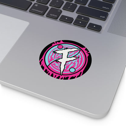 Vinyl Stickers FACADE Nin-Yang Splat Logo