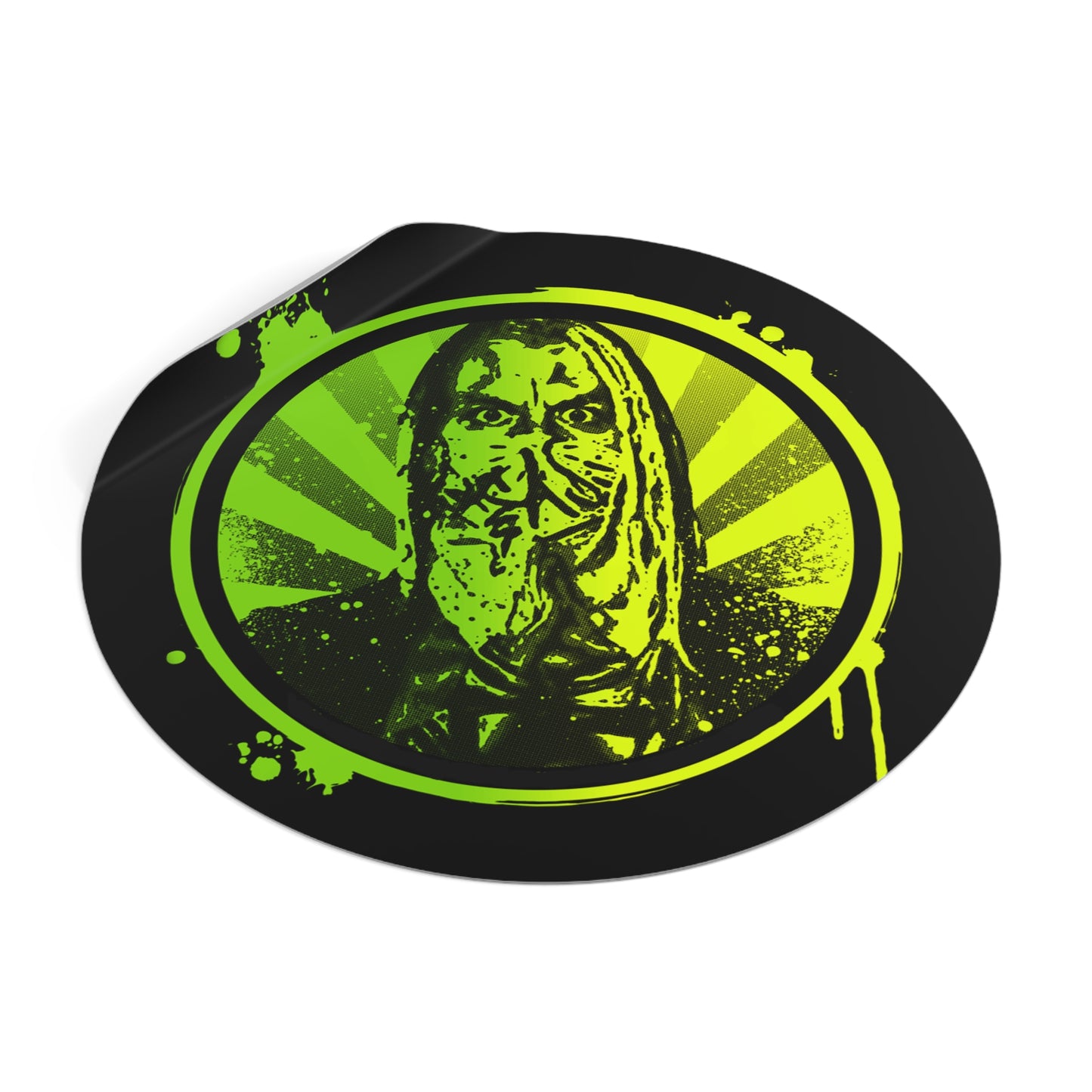 Vinyl Stickers - #NeonNinja FACADE overspray stencil tag