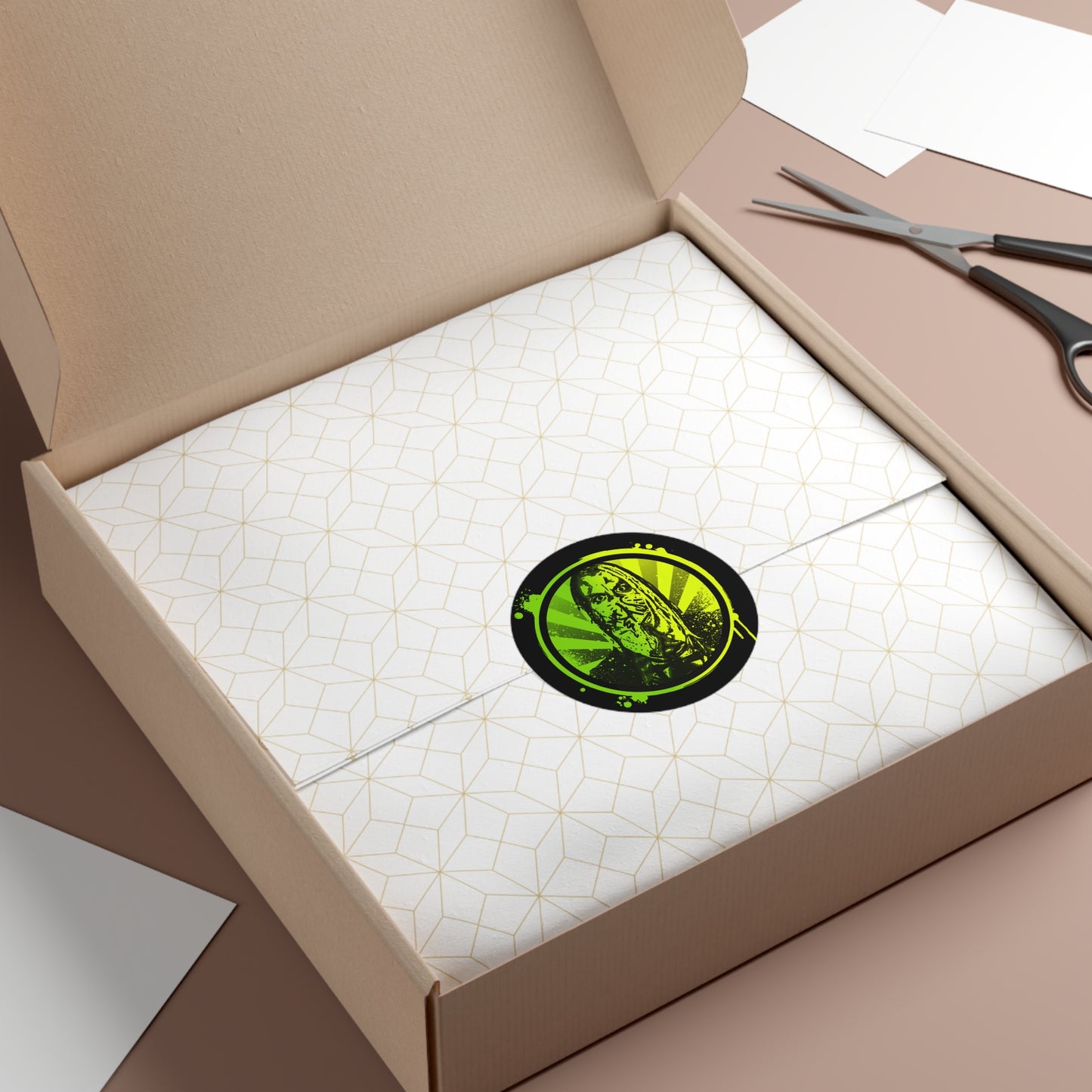 Vinyl Stickers - #NeonNinja FACADE overspray stencil tag