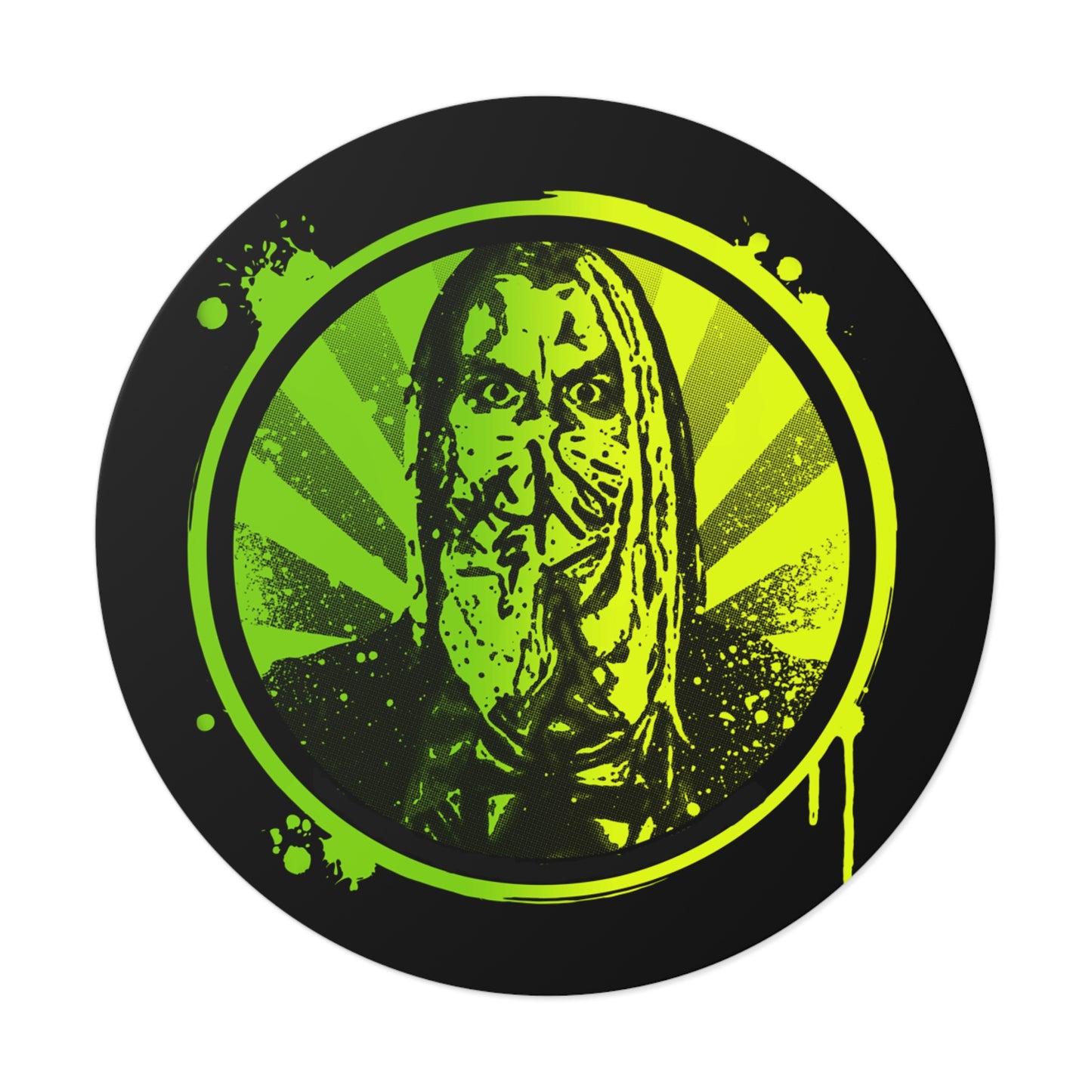 Vinyl Stickers - #NeonNinja FACADE overspray stencil tag