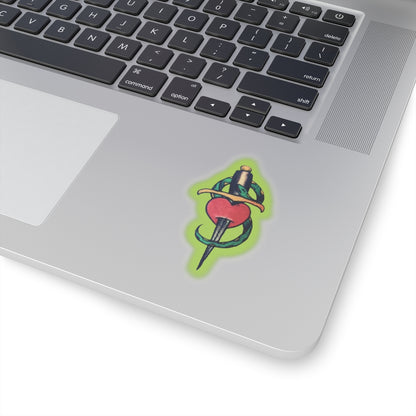 Kiss-Cut Stickers - Valentine's Day Shawn Michaels Tattoo Sticker