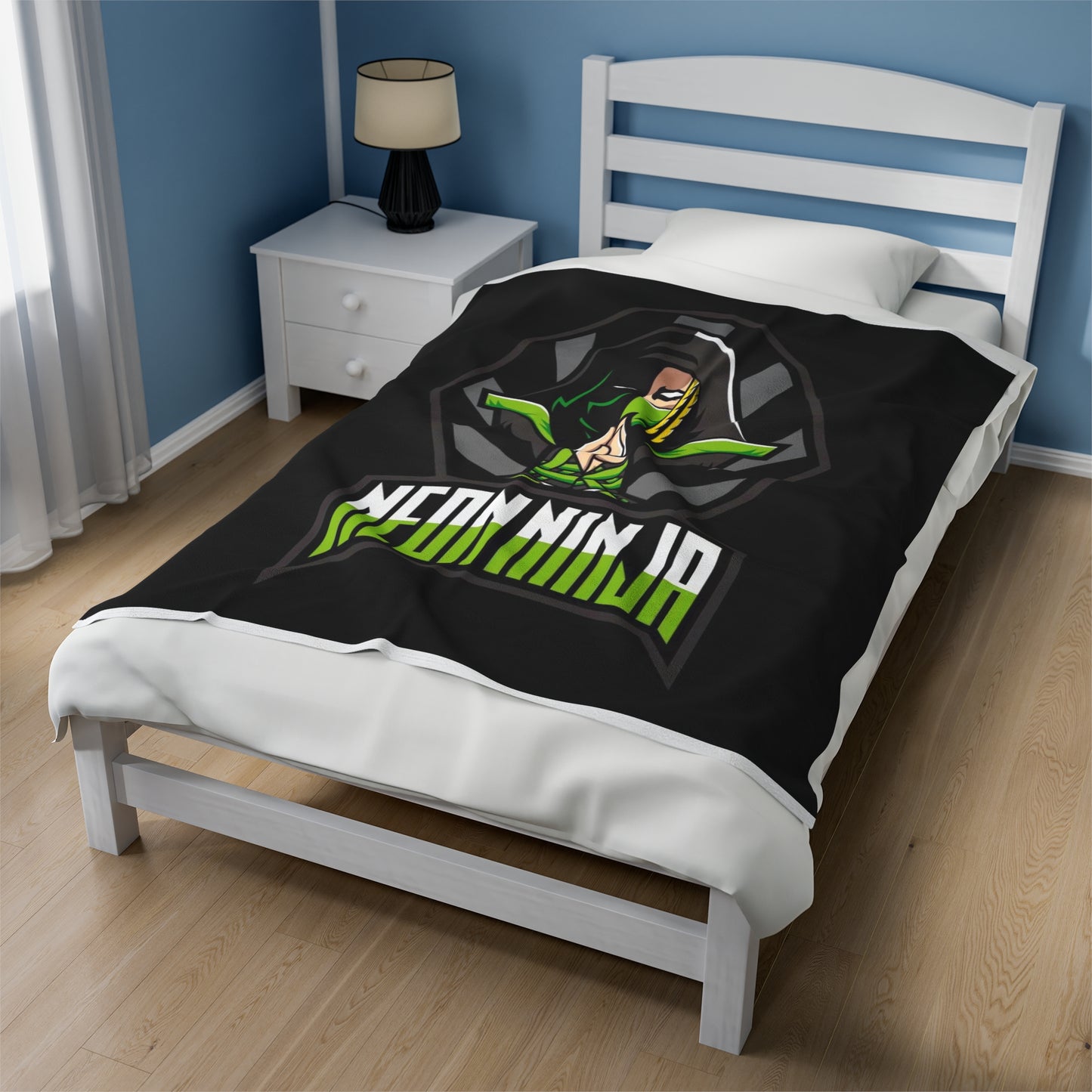 Plush Blanket - NeonNinja eSports Logo
