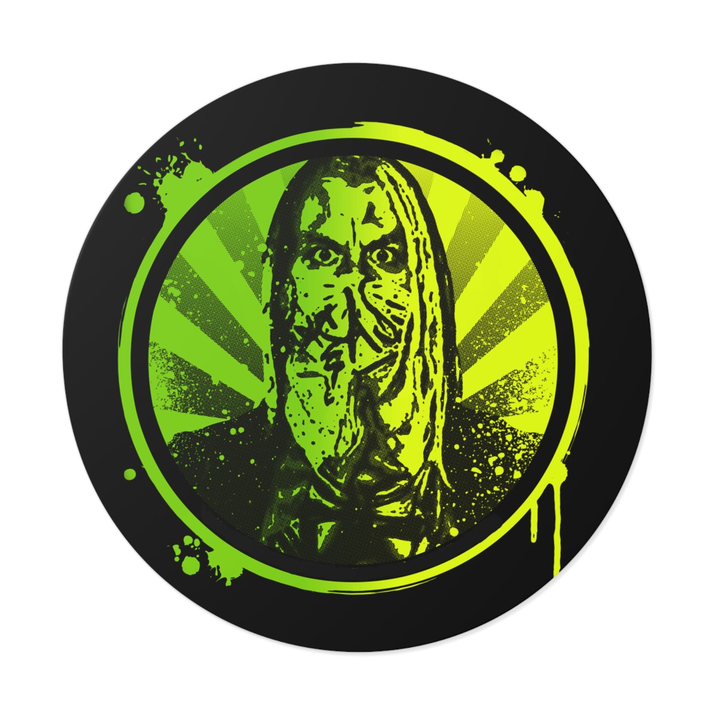 Vinyl Stickers - #NeonNinja FACADE overspray stencil tag