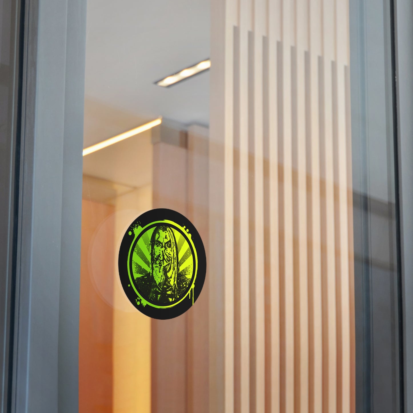 Vinyl Stickers - #NeonNinja FACADE overspray stencil tag