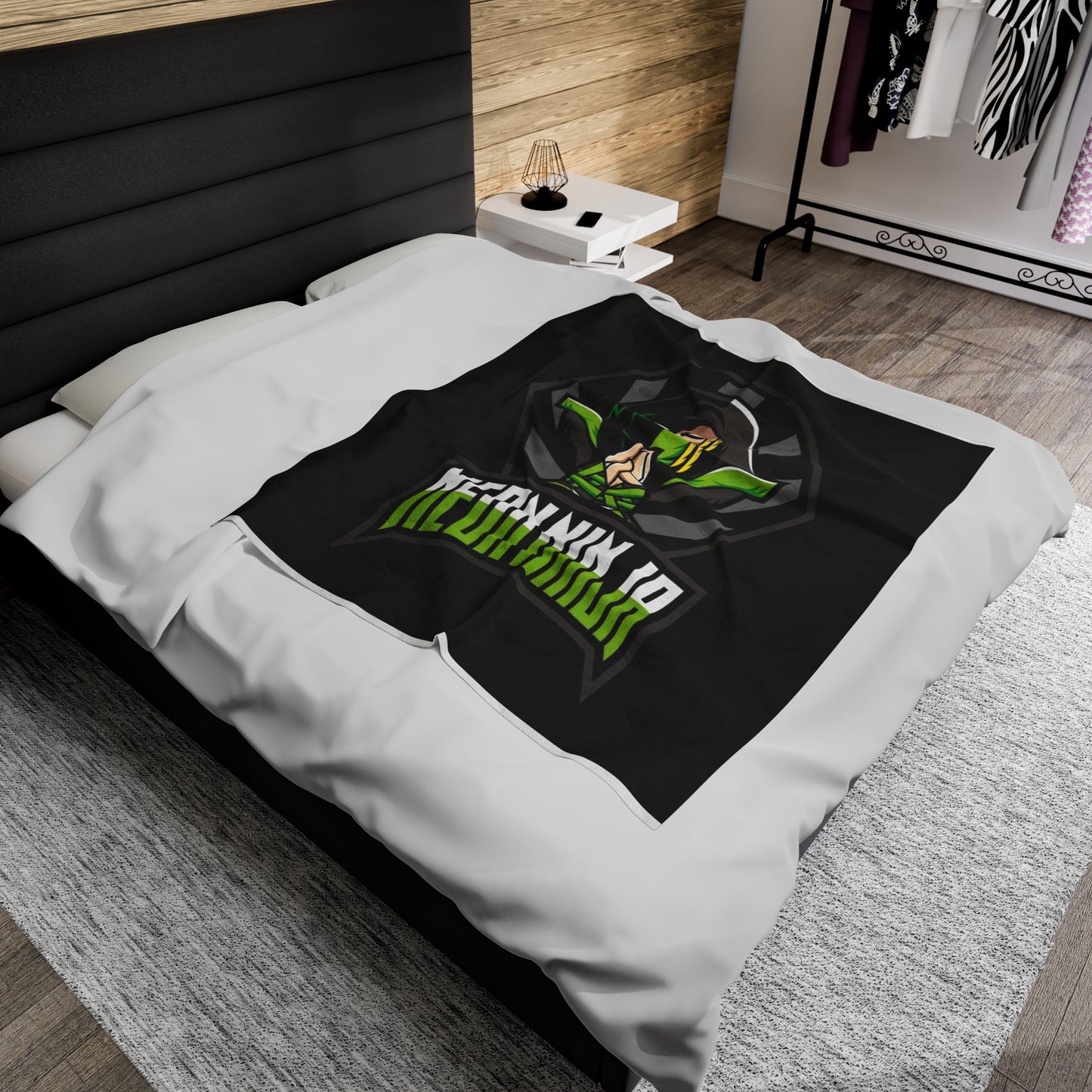 Plush Blanket - NeonNinja eSports Logo