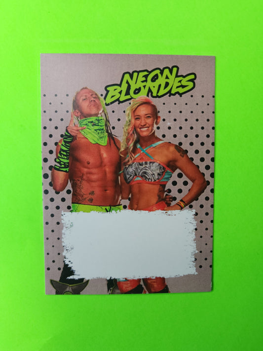 Neon Blondes collectible card