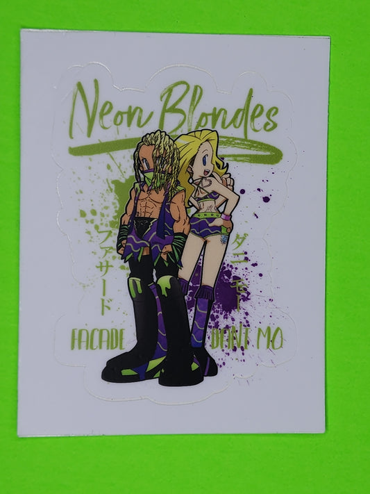 Mega Neon Blondes sticker