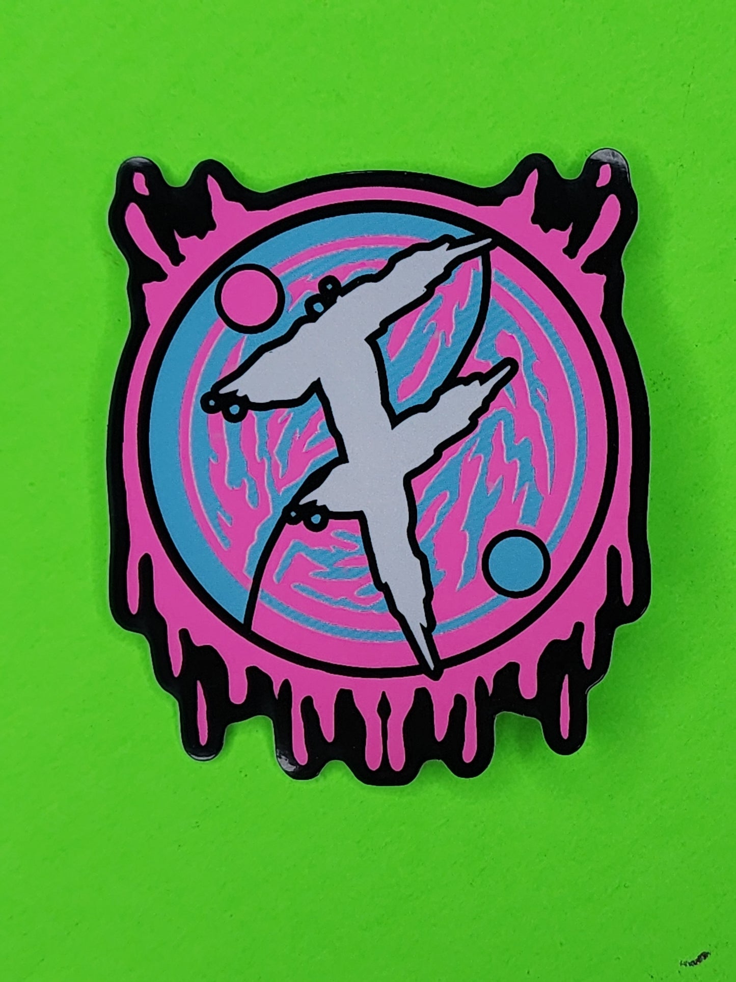 FACADE #FsUP UV reactive sticker