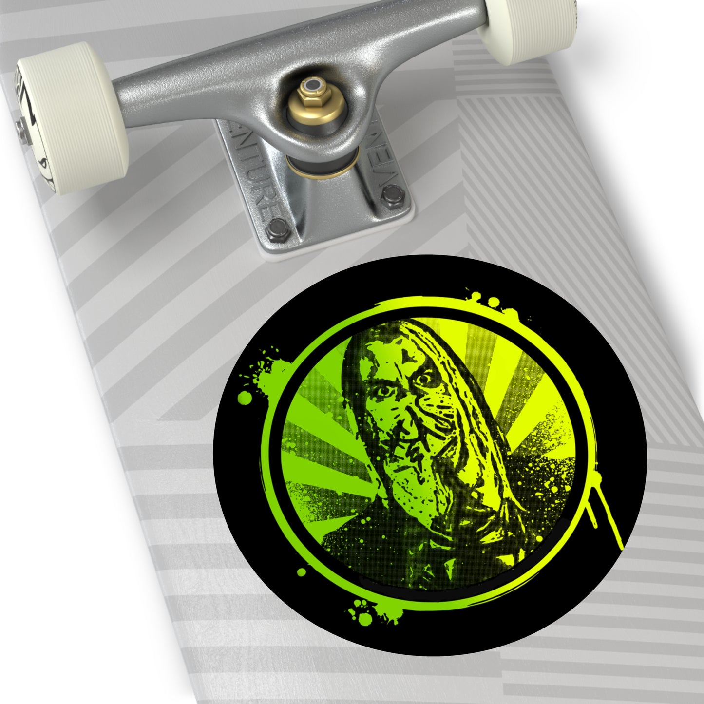 Vinyl Stickers - #NeonNinja FACADE overspray stencil tag