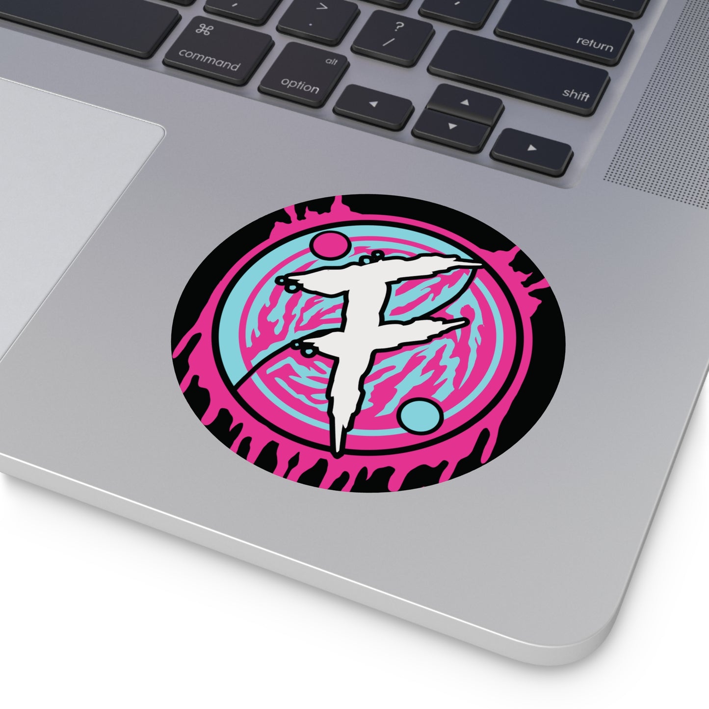 Vinyl Stickers FACADE Nin-Yang Splat Logo