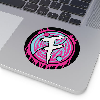 Vinyl Stickers FACADE Nin-Yang Splat Logo