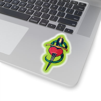 Kiss-Cut Stickers - Valentine's Day Shawn Michaels Tattoo Sticker