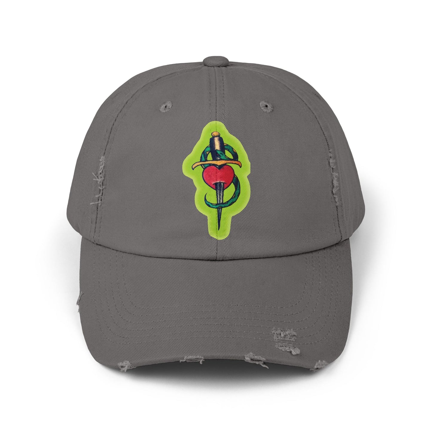 Distressed Cap - Valentine's Day Shawn Michaels Tattoo
