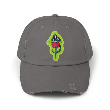 Distressed Cap - Valentine's Day Shawn Michaels Tattoo