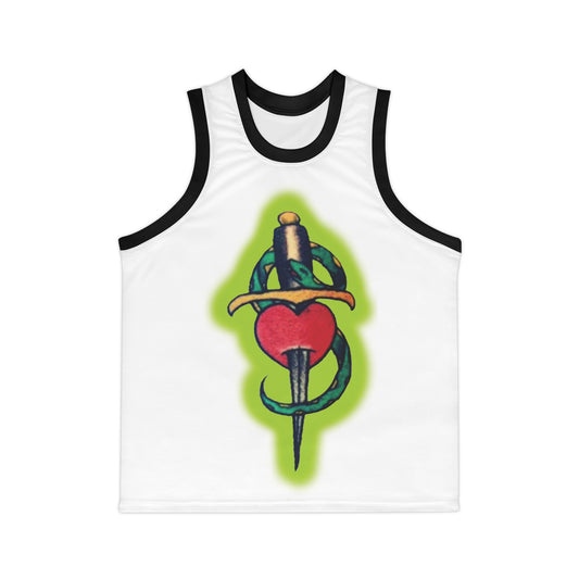 Valentine's Day Shawn Michaels Tattoo Basketball Jersey
