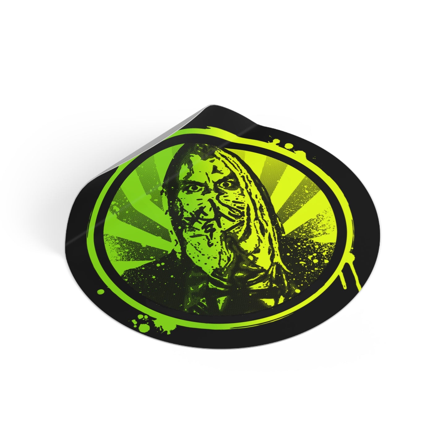 Vinyl Stickers - #NeonNinja FACADE overspray stencil tag