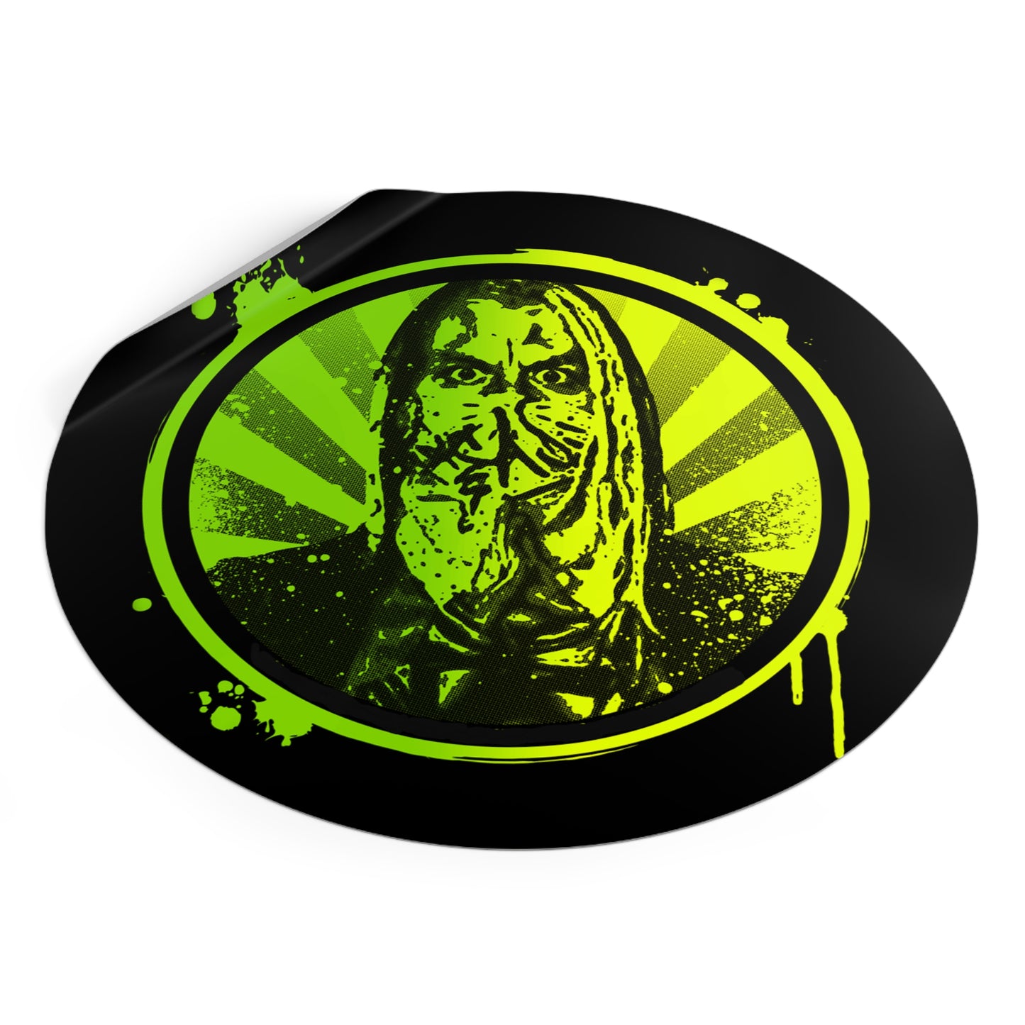 Vinyl Stickers - #NeonNinja FACADE overspray stencil tag