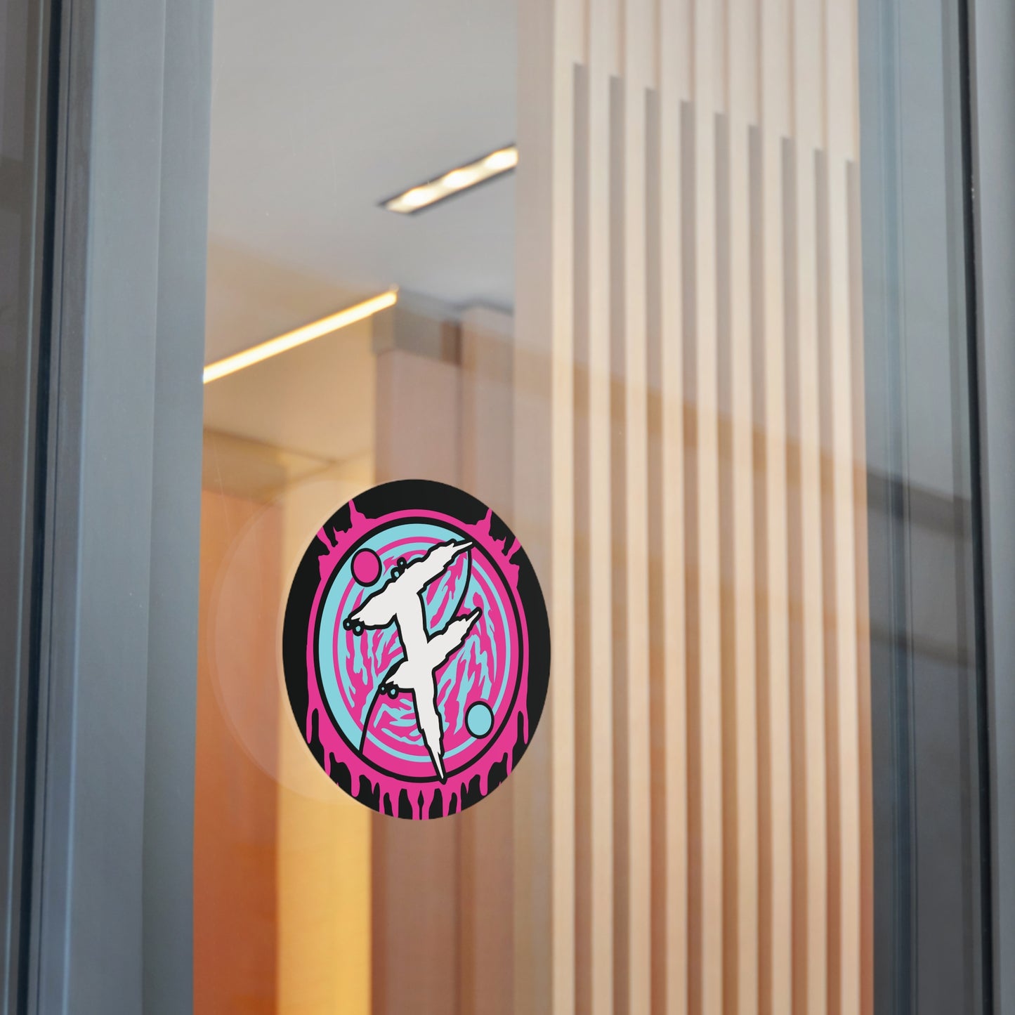 Vinyl Stickers FACADE Nin-Yang Splat Logo