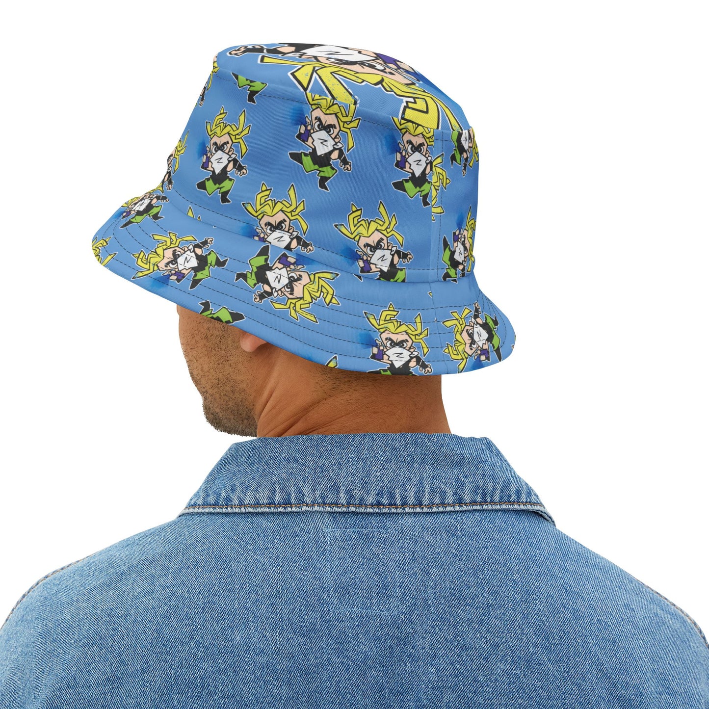 #NeonNinja Chibi Tagger Bucket Hat