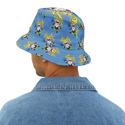 #NeonNinja Chibi Tagger Bucket Hat