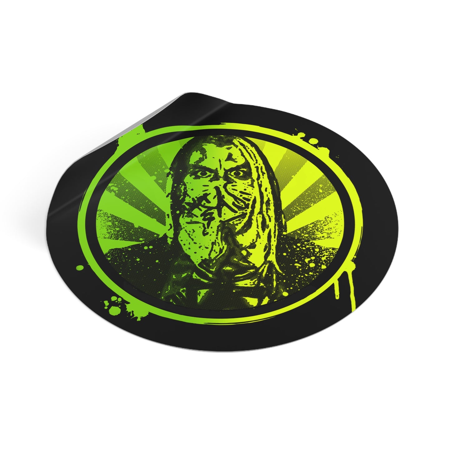 Vinyl Stickers - #NeonNinja FACADE overspray stencil tag