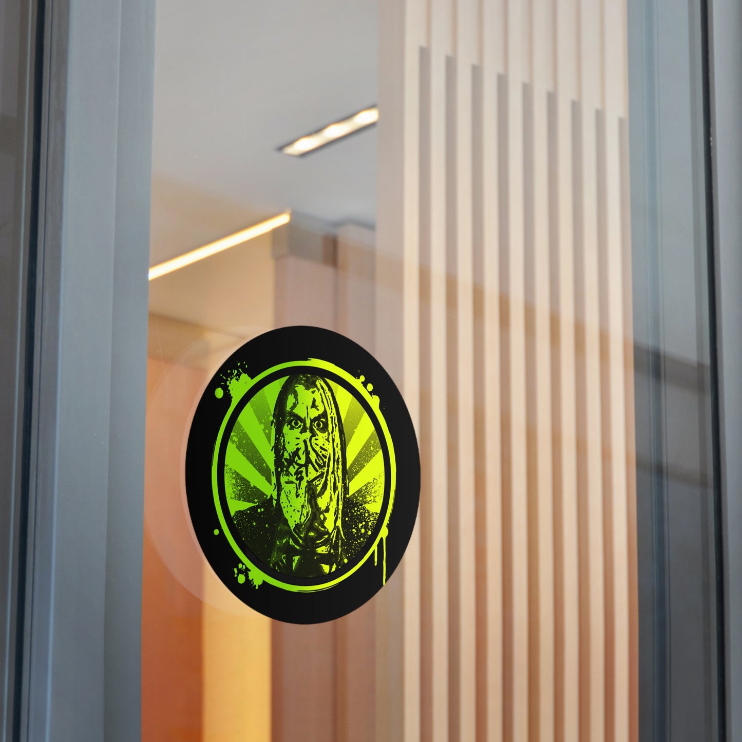Vinyl Stickers - #NeonNinja FACADE overspray stencil tag