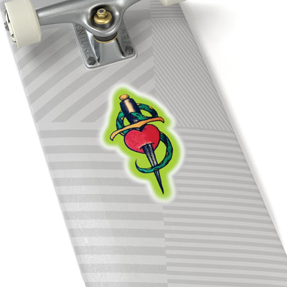 Kiss-Cut Stickers - Valentine's Day Shawn Michaels Tattoo Sticker