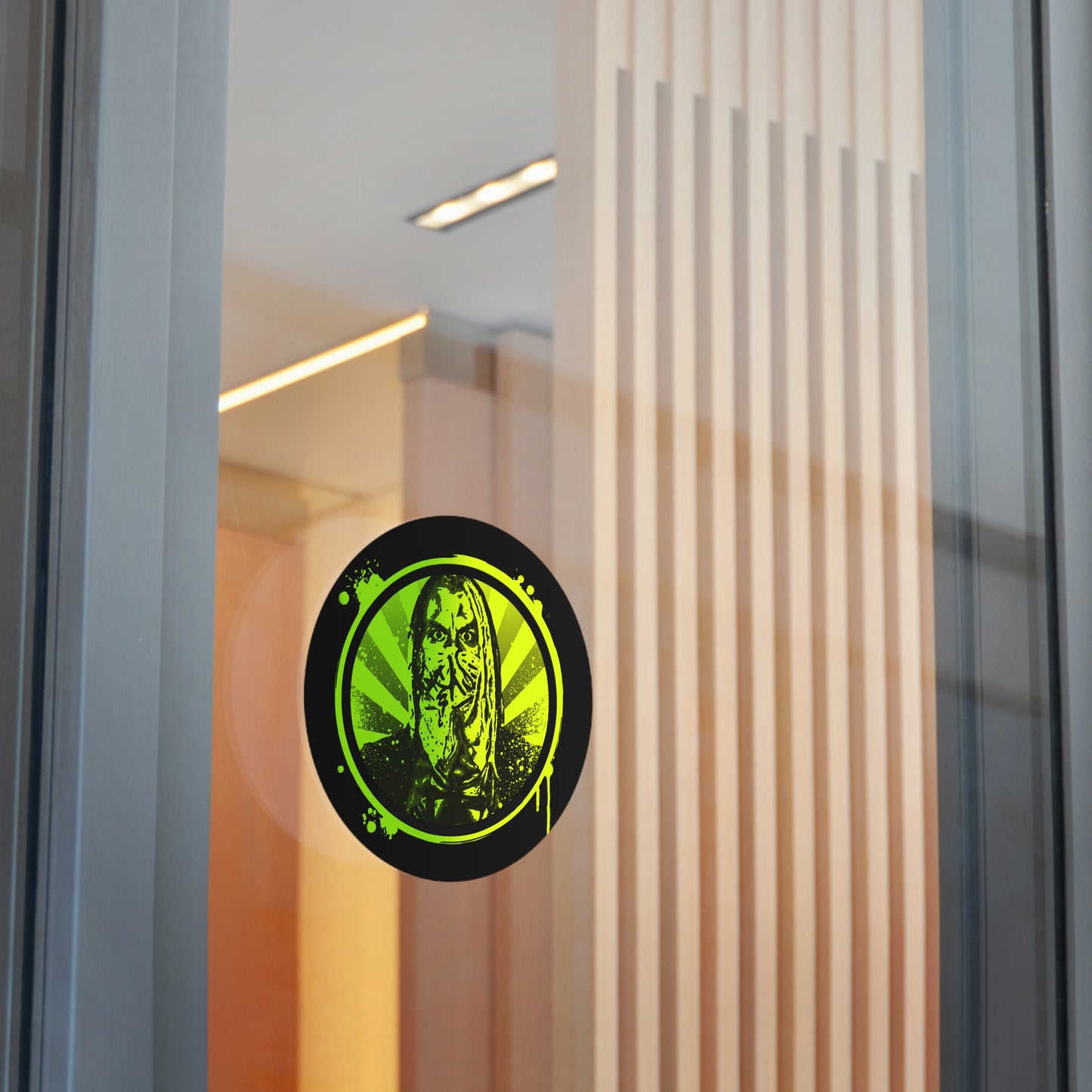 Vinyl Stickers - #NeonNinja FACADE overspray stencil tag