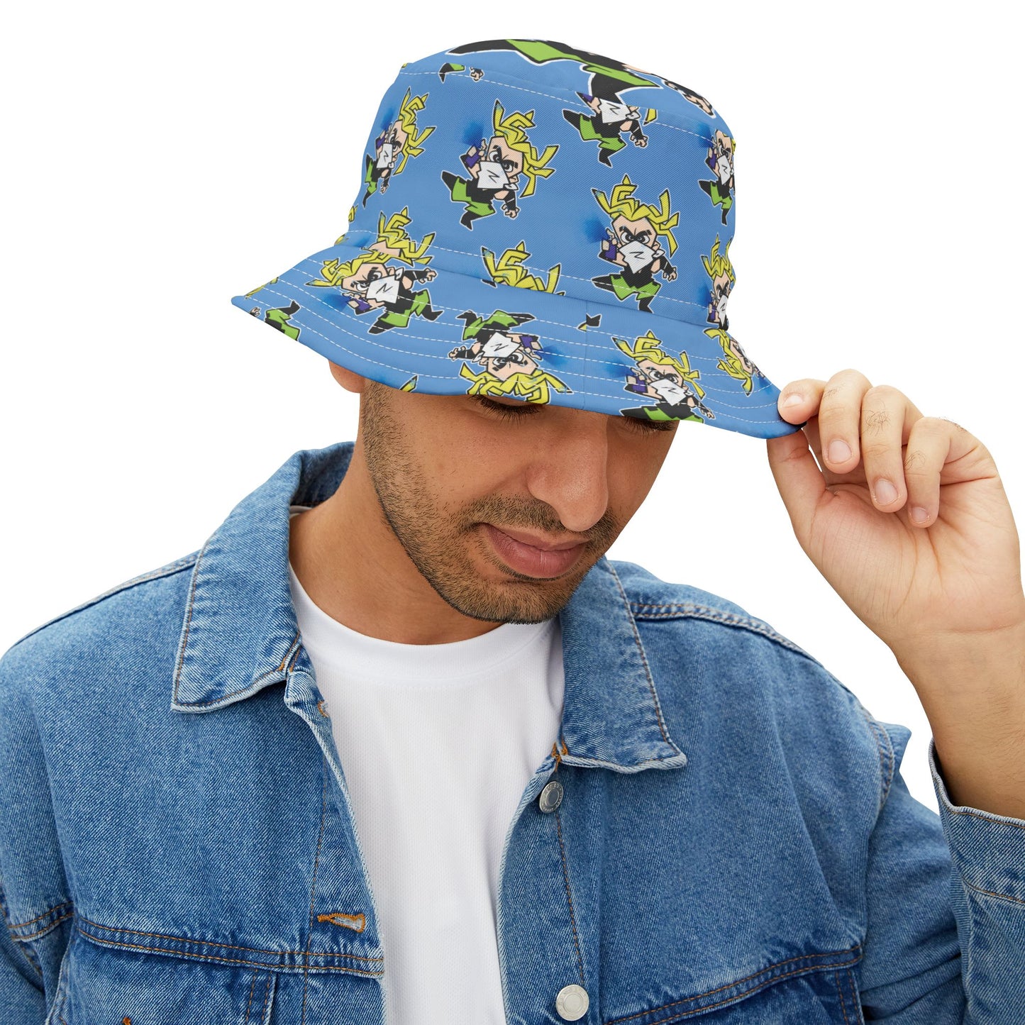 #NeonNinja Chibi Tagger Bucket Hat