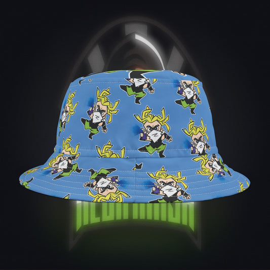 #NeonNinja Chibi Tagger Bucket Hat