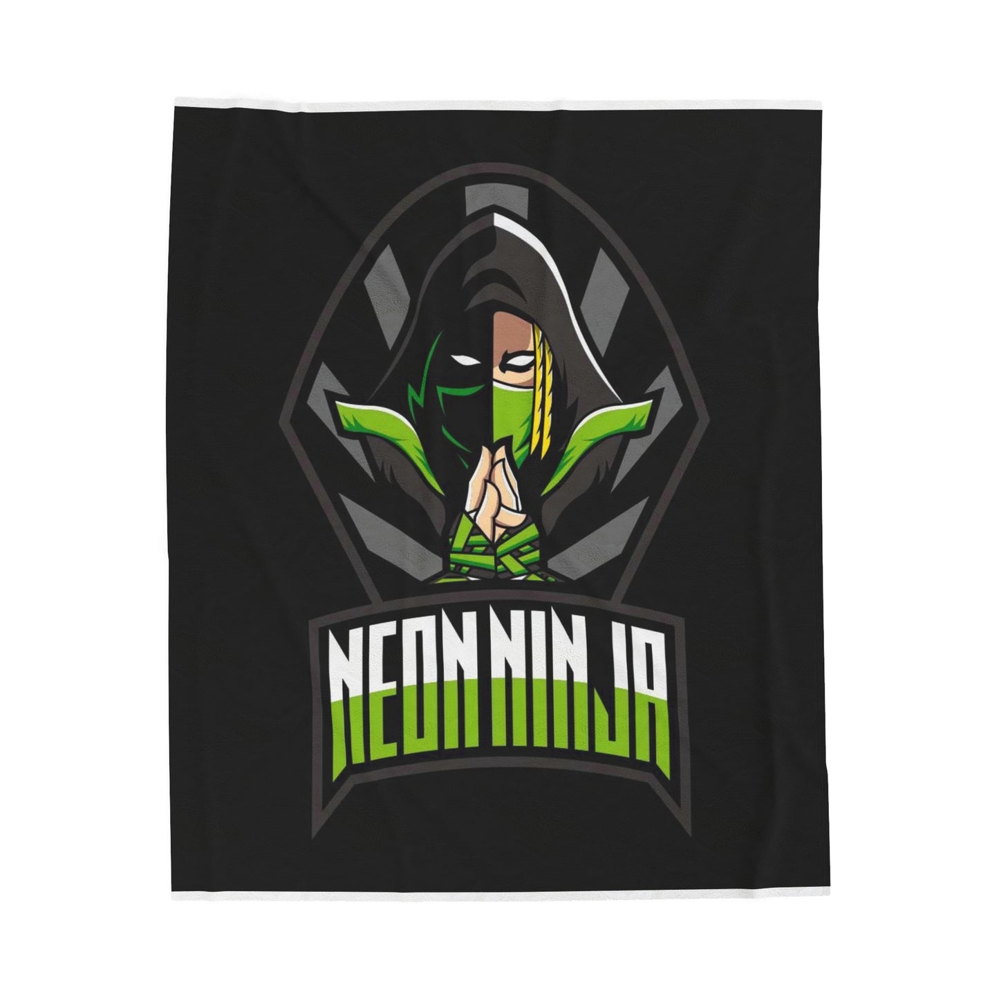 Plush Blanket - NeonNinja eSports Logo