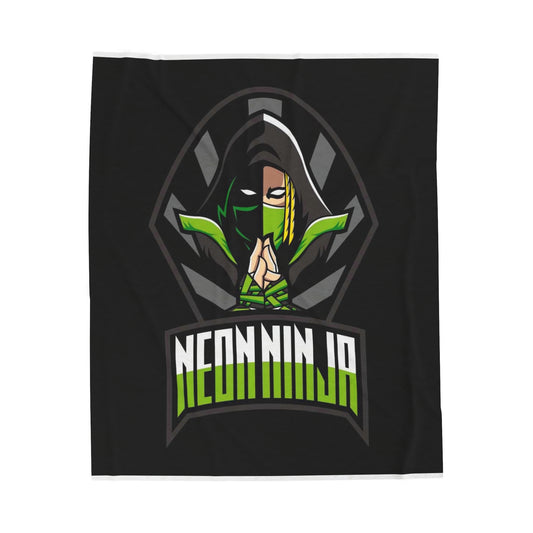 Plush Blanket - NeonNinja eSports Logo