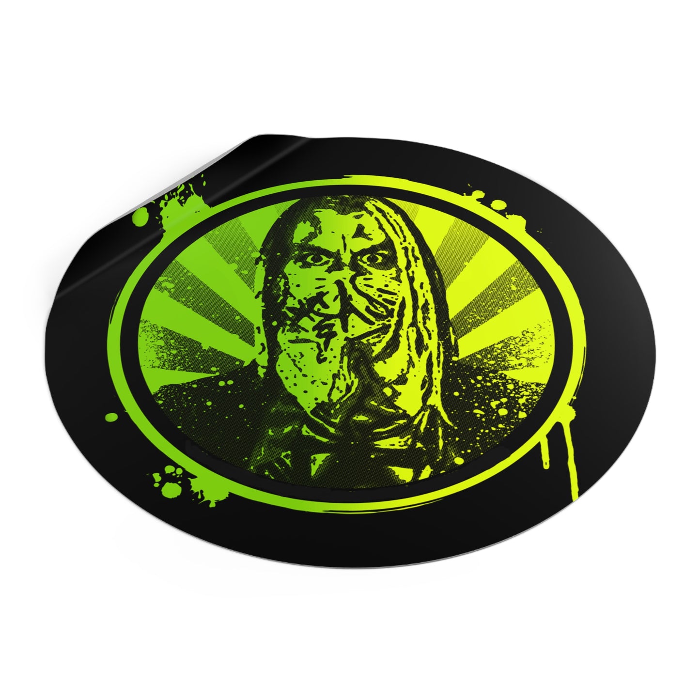 Vinyl Stickers - #NeonNinja FACADE overspray stencil tag