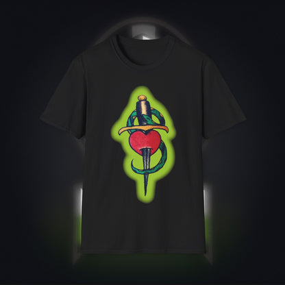 Valentine's Day Shawn Michaels Tattoo T-Shirt