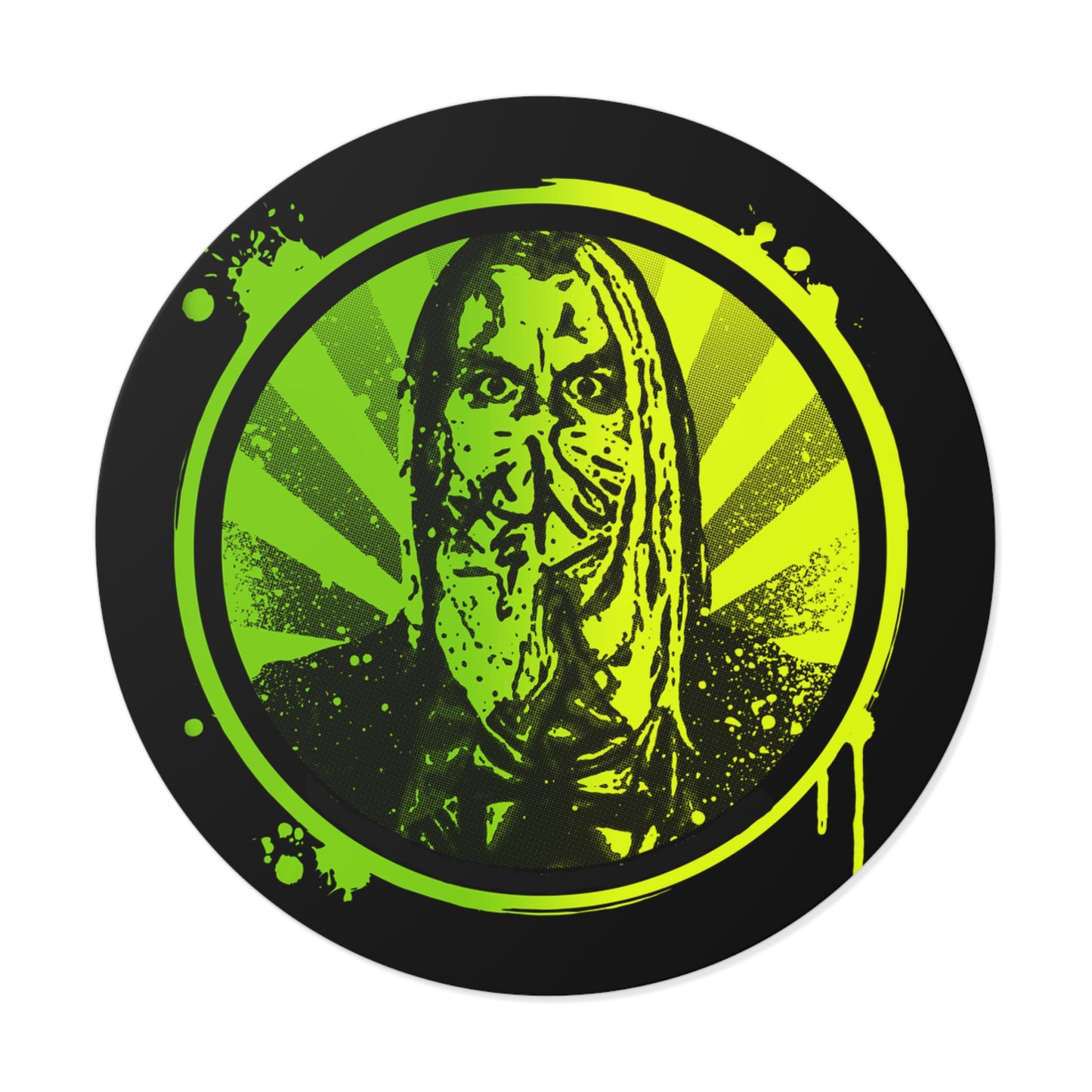 Vinyl Stickers - #NeonNinja FACADE overspray stencil tag